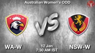 WA-W vs NSW-W Matcch Previews