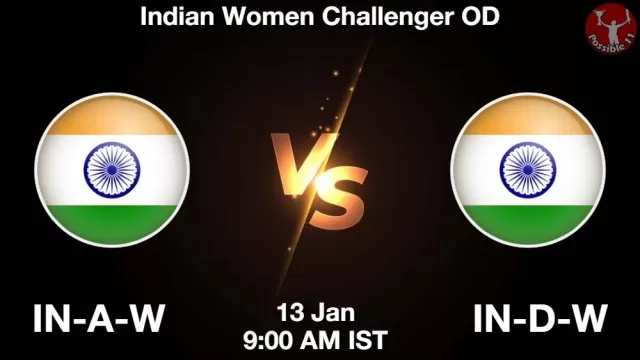 IN-A-W vs IN-D-W ड्रीम11 भविष्यवाणी, फैंटेसी क्रिकेट टीम - 13 जनवरी 2025