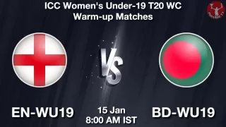EN-WU19 vs BD-WU19 Matcch Previews