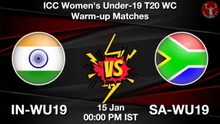 IN-WU19 vs SA-WU19 Matcch Previews