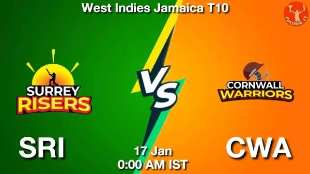 SRI vs CWA ड्रीम11 भविष्यवाणी, फैंटेसी क्रिकेट टीम - 17 जनवरी 2025