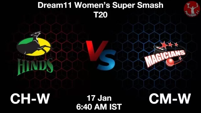 CH-W vs CM-W ड्रीम11 भविष्यवाणी, फैंटेसी क्रिकेट टीम - 17 जनवरी 2025