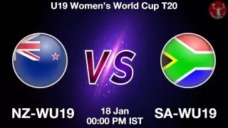 NZ-WU19 vs SA-WU19 Matcch Previews