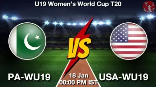 PA-WU19 vs USA-WU19 Matcch Previews