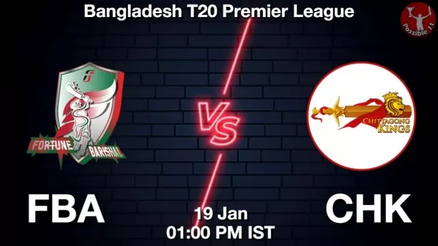 FBA vs CHK ड्रीम11 भविष्यवाणी, फैंटेसी क्रिकेट टीम - 19 जनवरी 2025