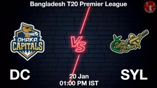 DC vs SYL Matcch Previews