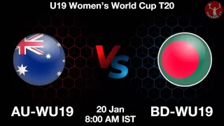 AU-WU19 vs BD-WU19 Matcch Previews