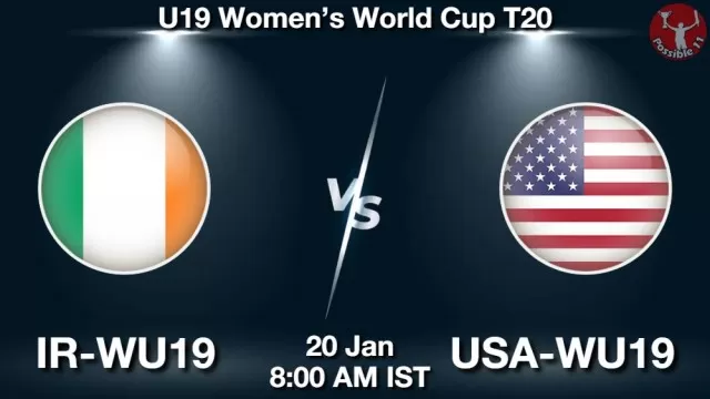 IR-WU19 vs USA-WU19 ड्रीम11 भविष्यवाणी, फैंटेसी क्रिकेट टीम - 20 जनवरी 2025