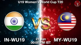 IN-WU19 vs MY-WU19 Matcch Previews