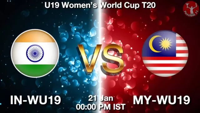 IN-WU19 vs MY-WU19 ड्रीम11 भविष्यवाणी, फैंटेसी क्रिकेट टीम - 21 जनवरी 2025