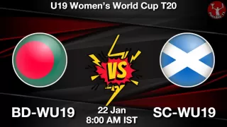 BD-WU19 vs SC-WU19 Matcch Previews