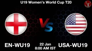 EN-WU19 vs USA-WU19 Matcch Previews
