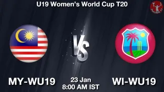 MY-WU19 vs WI-WU19 Matcch Previews
