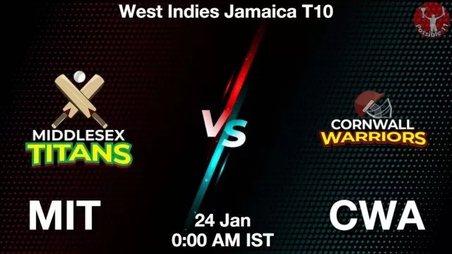 MIT vs CWA ड्रीम11 भविष्यवाणी, फैंटेसी क्रिकेट टीम - 24 जनवरी 2025