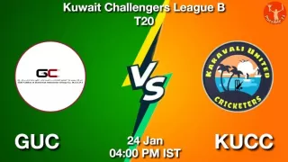 GUC vs KUCC Matcch Previews