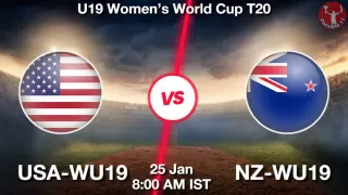 USA-WU19 vs NZ-WU19 Matcch Previews