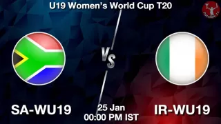 SA-WU19 vs IR-WU19 Matcch Previews