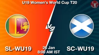 SL-WU19 vs SC-WU19 Matcch Previews