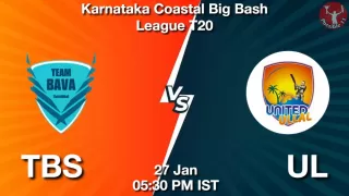 TBS vs UL Matcch Previews