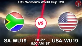 SA-WU19 vs USA-WU19 Matcch Previews