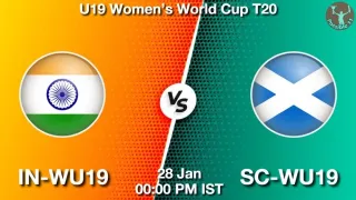 IN-WU19 vs SC-WU19 Matcch Previews