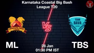 ML vs TBS Matcch Previews