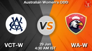 VCT-W vs WA-W Matcch Previews