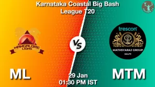 ML vs MTM Matcch Previews