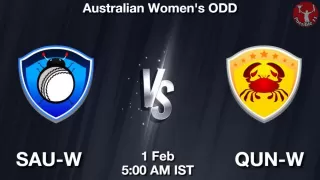 SAU-W vs QUN-W Matcch Previews