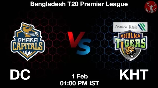 DC vs KHT ड्रीम11 भविष्यवाणी, फैंटेसी क्रिकेट टीम - 01 फ़रवरी 2025