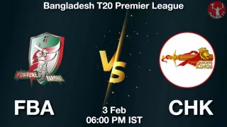 FBA vs CHK Matcch Previews
