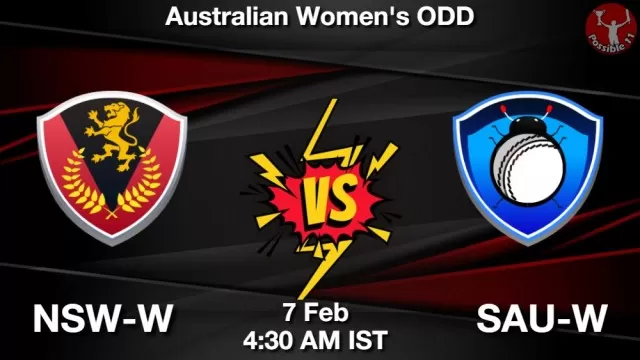 NSW-W vs SAU-W ड्रीम11 भविष्यवाणी, फैंटेसी क्रिकेट टीम - 07 फ़रवरी 2025