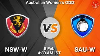 NSW-W vs SAU-W Matcch Previews