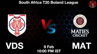 VDS vs MAT Matcch Previews