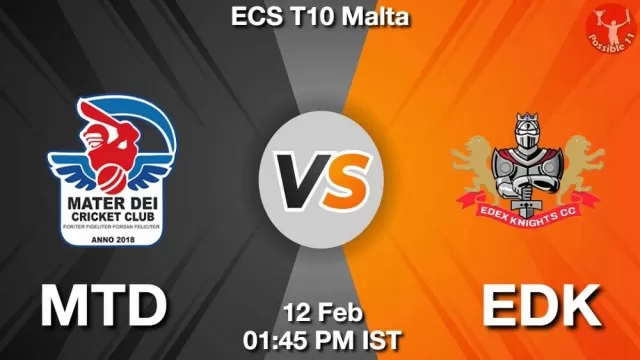 MTD vs EDK ड्रीम11 भविष्यवाणी, फैंटेसी क्रिकेट टीम - 12 फ़रवरी 2025