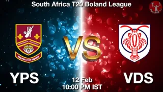 YPS vs VDS Matcch Previews
