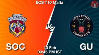 SOC vs GU Matcch Previews