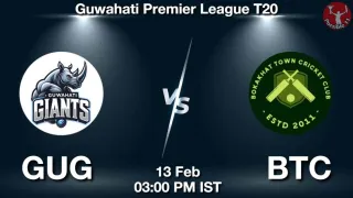 GUG vs BTC Matcch Previews