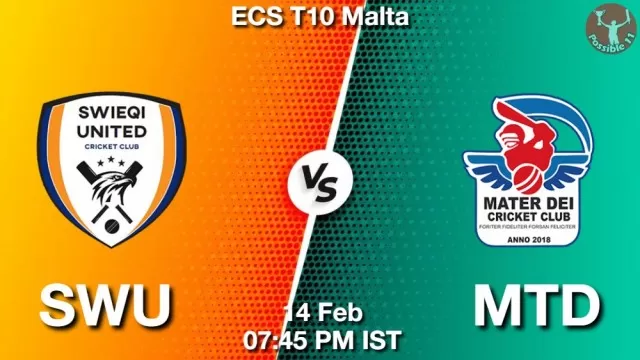 SWU vs MTD ड्रीम11 भविष्यवाणी, फैंटेसी क्रिकेट टीम - 14 फ़रवरी 2025