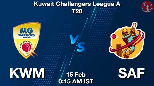KWM vs SAF ड्रीम11 भविष्यवाणी, फैंटेसी क्रिकेट टीम - 15 फ़रवरी 2025