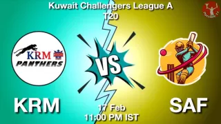 KRM vs SAF Matcch Previews