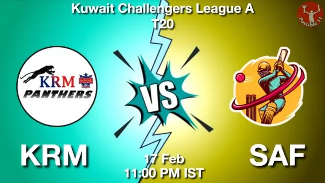 KRM vs SAF ड्रीम11 भविष्यवाणी, फैंटेसी क्रिकेट टीम - 17 फ़रवरी 2025