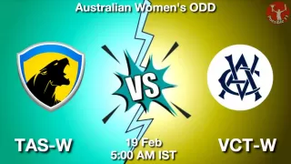 TAS-W vs VCT-W Matcch Previews