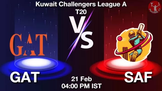 GAT vs SAF ड्रीम11 भविष्यवाणी, फैंटेसी क्रिकेट टीम - 21 फ़रवरी 2025