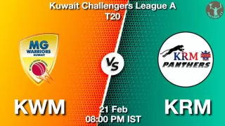 KWM vs KRM Matcch Previews