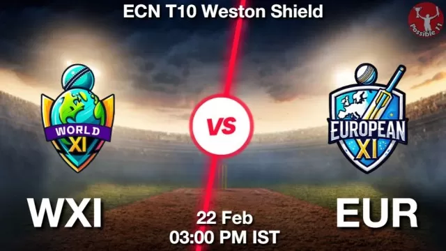 WXI vs EUR ड्रीम11 भविष्यवाणी, फैंटेसी क्रिकेट टीम - 22 फ़रवरी 2025