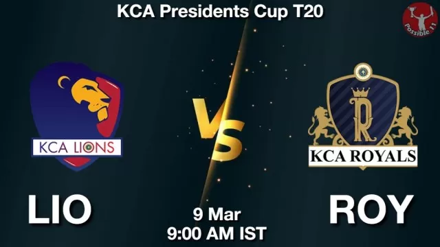 LIO vs ROY ड्रीम11 भविष्यवाणी, फैंटेसी क्रिकेट टीम - 09 मार्च 2025