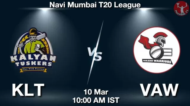 KLT vs VAW ड्रीम11 भविष्यवाणी, फैंटेसी क्रिकेट टीम - 10 मार्च 2025