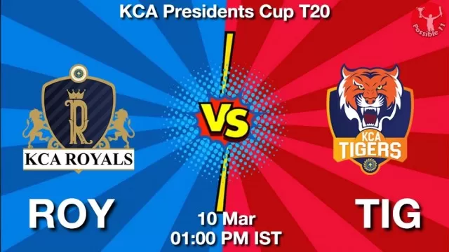 ROY vs TIG ड्रीम11 भविष्यवाणी, फैंटेसी क्रिकेट टीम - 10 मार्च 2025