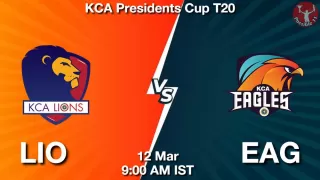LIO vs EAG Matcch Previews